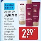 Joyfulness schäumendes Duschgel im Angebot bei ALDI Nord in Lehrte Joyfulness schäumendes Duschgel Angebote von LACURA SPA bei ALDI Nord Lehrte für 2,29 €