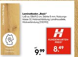 Laminatboden „Basic“ Angebote bei Hellweg Halberstadt für 8,49 €