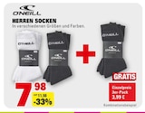 HERREN SOCKEN Angebote von O'NEILL bei Marktkauf Rottenburg für 7,98 €