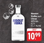 EDEKA Waldshut-Tiengen - Vodka auch Citron Angebot im Prospekt Vodka auch Citron bei EDEKA im Waldshut-Tiengen Prospekt für 10,99 €