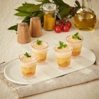 4 verrines crevette curry en promo chez Carrefour 4 verrines crevette curry dans le catalogue Carrefour