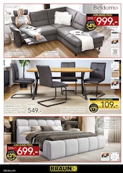 Bett im BRAUN Möbel-Center Prospekt in Lörrach Aktueller BRAUN Möbel-Center Prospekt mit Bett, "Im August wird gefeiert!", Seite 2