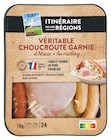 Véritable choucroute garnie d'alsace - ITINÉRAIRE DE NOS RÉGIONS dans le catalogue Intermarché Super