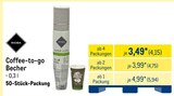 Coffee-to-go Becher von Rioba für 4,15 € bei METRO im Angebot Coffee-to-go Becher von Rioba im aktuellen METRO Prospekt