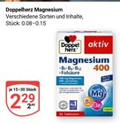 Magnesium im Angebot bei GLOBUS in Koblenz Magnesium Angebote von Doppelherz bei GLOBUS Koblenz für 2,29 €