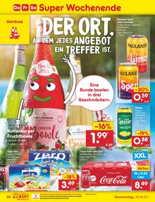 Coca Cola im Netto Marken-Discount Prospekt "Aktuelle Angebote" mit 49 Seiten (Hof)