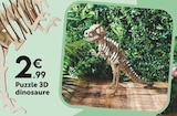 Puzzle 3D dinosaure dans le catalogue Maxi Bazar