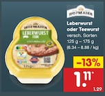 Leberwurst Angebote von Hofmaier bei Netto Marken-Discount Bochum für 1,11 €