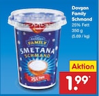 Schmand im Angebot bei Netto Marken-Discount in Erftstadt Schmand Angebote von Dovgan Family bei Netto Marken-Discount Erftstadt für 1,99 €