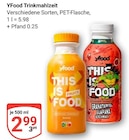 Trinkmahlzeit Fruity Angebote von yfood bei GLOBUS Rostock für 2,99 €