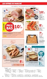 Promos Viande dans le catalogue "LES PRIX BAS de la semaine" de Hyper U Viande en promo dans le catalogue Hyper U à la page 48