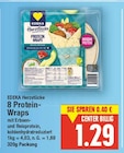 8 Protein-Wraps von EDEKA Herzstücke im aktuellen E center Prospekt für 1,29 €