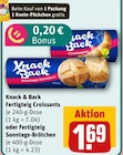 Fertigteig Croissants oder Fertigteig Sonntags-Brötchen bei REWE im Wertheim Prospekt für 1,69 €