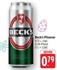 Pilsener Angebote von Beck's bei E center Offenburg für 0,79 €