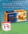 Kräutertee im Angebot bei GLOBUS in Worms Kräutertee Angebote von Meßmer bei GLOBUS Worms für 1,49 €