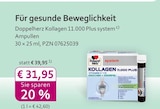 mea - meine apotheke - Kollagen 11.000 Plus system Angebot im Prospekt Kollagen 11.000 Plus system bei mea - meine apotheke im Prospekt "" für 31,95 €