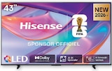 Super U Poitiers - Promo Téléviseur 43 QLED 4K Promo Téléviseur 43 QLED 4K à 249,00 € dans le catalogue Super U à Poitiers