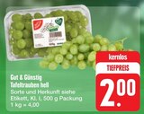 Tafeltrauben hell Angebote von Gut & Günstig bei E center Dresden für 2,00 €