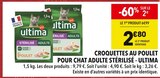 Promo Croquettes au Poulet pour Chat Adulte Stérilisé à 2,80 € dans le catalogue Supeco à Puget-sur-Argens