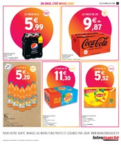 Coca-Cola Angebote im Prospekt "EN GROS C'EST MOINS CHER" von Intermarché auf Seite 19