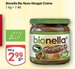 Bio Nuss-Nougat-Creme im Angebot bei GLOBUS in Wiesbaden Bio Nuss-Nougat-Creme Angebote von bionella bei GLOBUS Wiesbaden für 2,99 €