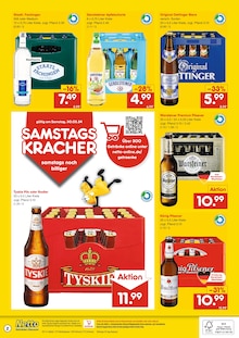 Bier im Netto Marken-Discount Prospekt "WIR WÜNSCHEN EIN FROHES OSTERFEST!" mit 2 Seiten (Recklinghausen)