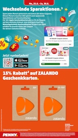 Geschenkkarte Angebote im Prospekt "Wer günstig will, muss Penny." von Penny auf Seite 18