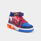 Baskets montantes lumineuses Spider-Man multicolore garçon dans le catalogue La Halle