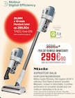 Aspirateur balai - Miele - Extra à Vincennes Aspirateur balai - Miele en promo chez Extra Vincennes à 299,90 €