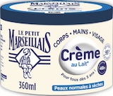 Crème Lait Peaux Normales à Sèches - Le Petit Marseillais en promo chez Intermarché Super Crème Lait Peaux Normales à Sèches - Le Petit Marseillais dans le catalogue Intermarché Super