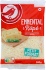 EMMENTAL RÂPÉ AUCHAN - AUCHAN en promo chez Auchan Hypermarché EMMENTAL RÂPÉ AUCHAN - AUCHAN dans le catalogue Auchan Hypermarché