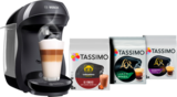CAFETIÈRE À DOSETTES TAS102EC6 - BOSCH - Auchan Hypermarché à Le Havre CAFETIÈRE À DOSETTES TAS102EC6 - BOSCH en promo chez Auchan Hypermarché Le Havre à 39,99 €