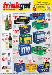 Aktueller Trinkgut Getränkemärkte Prospekt für Sickte: Aktuelle Angebote mit 6} Seiten, 21.05.2024 - 25.05.2024