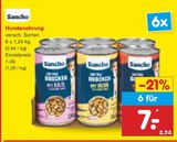 Hundenahrung im Angebot bei Netto Marken-Discount in Cuxhaven Hundenahrung Angebote von Sancho bei Netto Marken-Discount Cuxhaven für 7,00 €