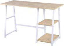 Bureau tréteaux chêne métal - Carrefour à Montreuil Bureau tréteaux chêne métal en promo chez Carrefour Montreuil à 69,00 €