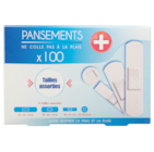 Bazarland Hirson - Promo Boîte de 100 pansements Promo Boîte de 100 pansements à 1,79 € dans le catalogue Bazarland à Hirson