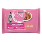 Purina ONE - Sachets pour Chaton au Saumon et aux Carottes 4 x 85 g - Purina ONE - Maxi Zoo à Pau Purina ONE - Sachets pour Chaton au Saumon et aux Carottes 4 x 85 g - Purina ONE en promo chez Maxi Zoo Pau à 2,99 €