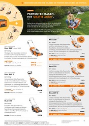 Akku Rasenmäher im STIHL Prospekt in Amberg Aktueller STIHL Prospekt mit Akku Rasenmäher, "GARTEN-START. MIT STIHL.", Seite 9