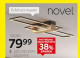 Novel LED-Deckenleuchte „Tabit“ von novel im aktuellen XXXLutz Prospekt für 79,99 €
