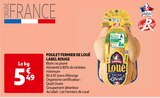 POULET FERMIER DE LOUÉ LABEL ROUGE - LOUÉ dans le catalogue Auchan Supermarché