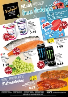 EDEKA Prospekt der Woche "Aktuelle Angebote" Seite 1, 03.08.2026 bis 08.08.2026 für Gladbeck Aktueller EDEKA Prospekt "Aktuelle Angebote" Seite 1 von 8 Seiten für Gladbeck