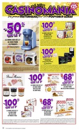 Prix et réduction Café dans le prospectus Casino Supermarchés en cours Offre Café dans le catalogue Casino Supermarchés du moment à la page 16