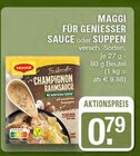 Für Geniesser Sauce oder Suppen Angebote von Maggi bei EDEKA Haltern am See für 0,79 €