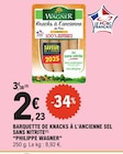 Barquette de knacks à l'ancienne sel sans nitrite - PHILIPPE WAGNER à 2,23 € dans le catalogue E.Leclerc