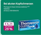 Classic Schmerztabletten bei mea - meine apotheke im Prospekt "" für 6,25 €