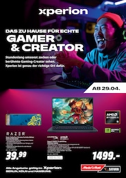 MediaMarkt Saturn Prospekt: "DAS ZUHAUSE FÜR ECHTE GAMER & CREATOR", 12 Seiten, 29.04.2026 - 05.05.2026