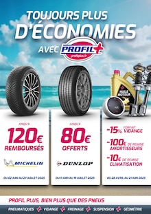 Prospectus Profil Plus à Lodève, "TOUJOURS PLUS D'ÉCONOMIES AVEC PROFIL+", 1 page de promos valables du 08/06/2025 au 21/06/2025