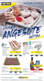 Metro Prospekt für Bad Orb mit 19 Seiten Metro Prospekt für Bad Orb: "Wochenangebote Gastro", 19 Seiten, 26.05.2025 - 31.05.2025