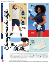 Vêtements Angebote im Prospekt "S'entraîner à bien manger" von Carrefour auf Seite 20