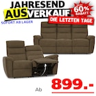 Opal 3-Sitzer oder 2-Sitzer Sofa bei Seats and Sofas im Hanau Prospekt für 899,00 €